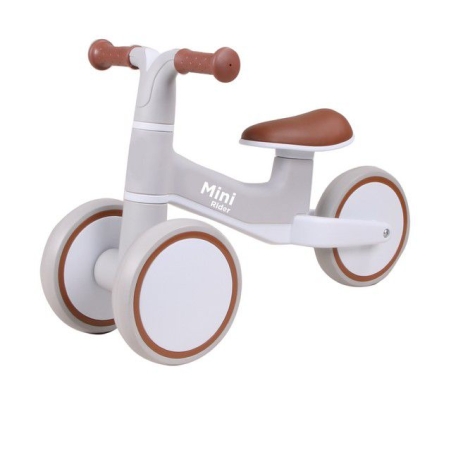 אופני איזון בעלי 3 גלגלים דגם Mini Rider חום