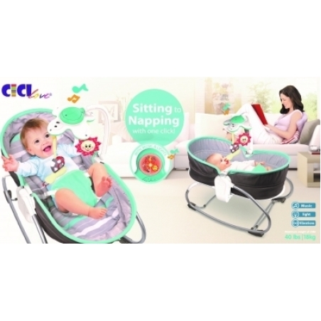 טרמפולינה עריסה 3 ב-1 דגם:CC9902