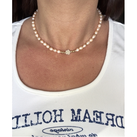 שרשרת Peach pearl