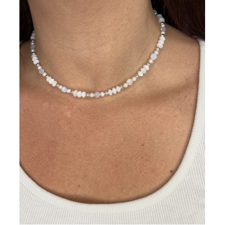 שרשרת Opal Glow – אינטואיציה , טוהר ואיזון