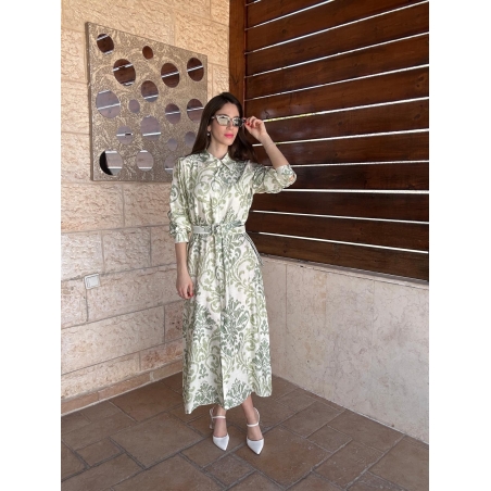 שמלה פלורידה - ירוק