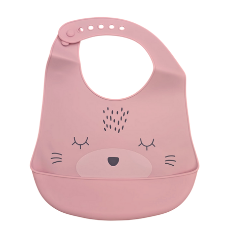 סינר סיליקון - צבע ורוד