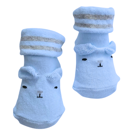 זוג גרביים - צבע תכלת