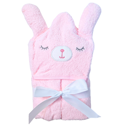 מגבת קפוצ'ון - צבע ורוד