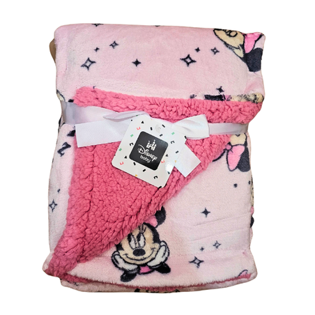 שמיכה קטיפתית  מיני מאוס