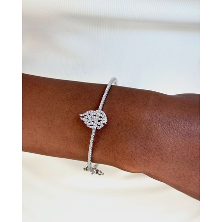 צמיד האש שלי מכסף קשיח ומושלם היסטרי