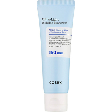 COSRX- קרם הגנה שקוף במרקם אולטרה קל SPF50