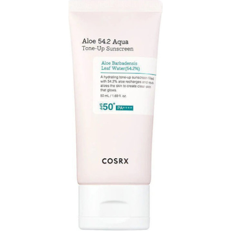 COSRX- קרם הגנה טון אפ על בסיס מי אלוורה SPF50
