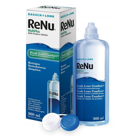 תמיסה לעדשות מגע RENU