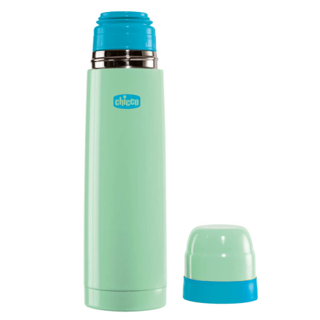 תרמוס / בקבוק צ’יקו נירוסטה 500 מ”ל – Chicco Thermal Bottle 500ML טורקיז
