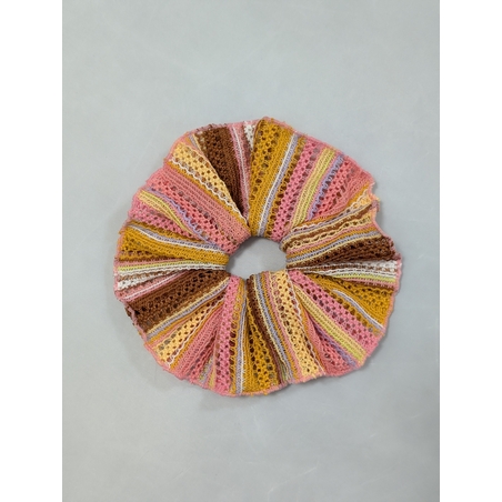 גומיית סקראנצ'י - בוהו סריג