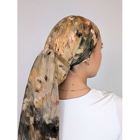 מטפחת לונג חג - שיפון יהלומים