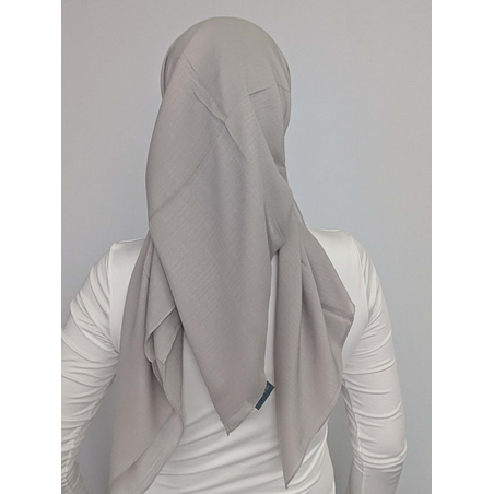 מטפחת מרובעת עלמה - צבע אבן