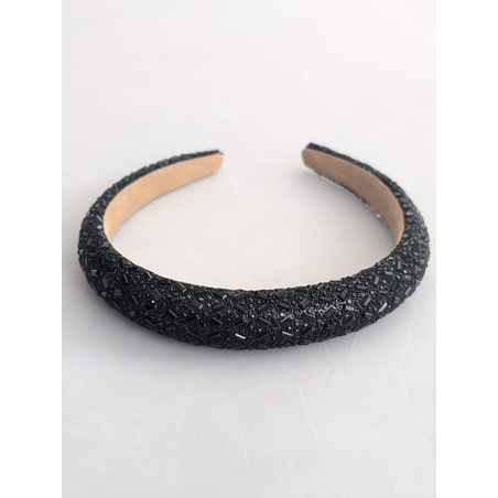 קשת זרקונים - שחורה