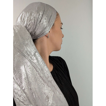 מטפחת לונג ברק - אפור