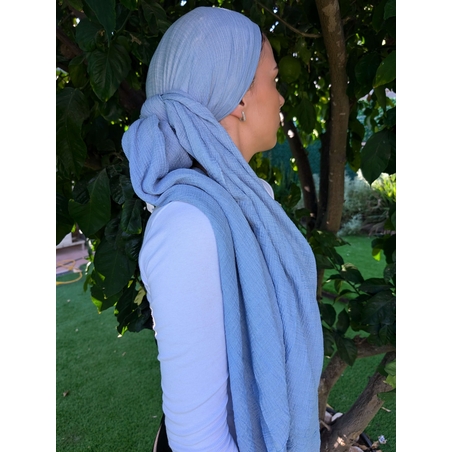 מטפחת לונג טטרה - תכלת