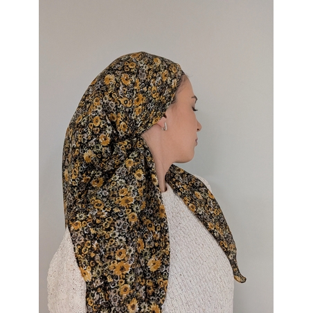 מטפחת מרובעת - חמניות