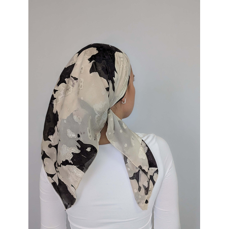 מטפחת מרובעת חירות - שיפון רקום