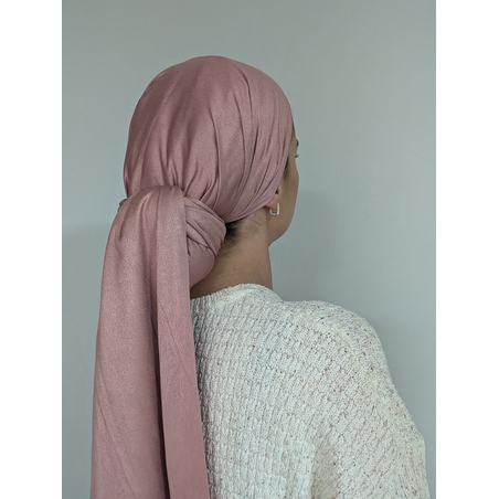 מטפחת לונג זמש - ורוד