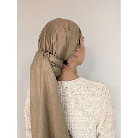 מטפחת לונג זמש - קאמל