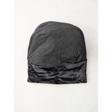 בובו נמוך כפתורים - שחור