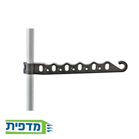 מתקן טלסקופי לתליית בגדים