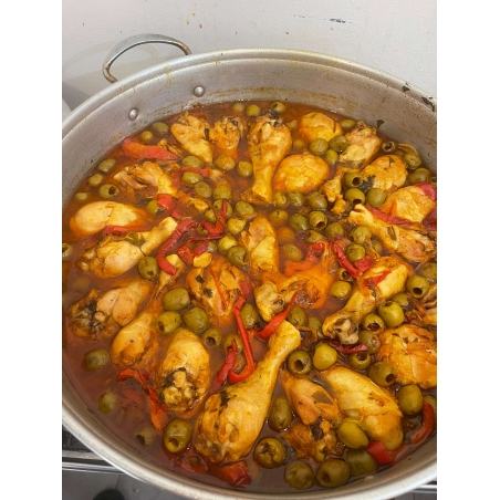 שוקיים עוף וזיתים