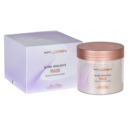 מסכה מדגישה בלונד הי לורן