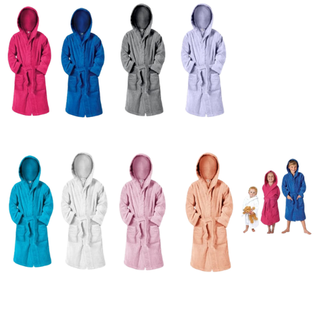 חלוקי מגבת ילדים 100% כותנה רכה