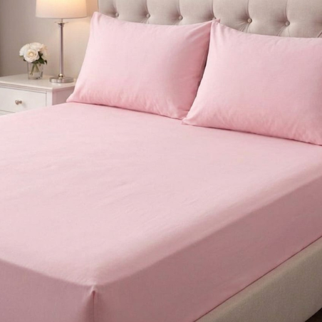 סט סדין מיקרופייבר איכותי + זוג ציפיות