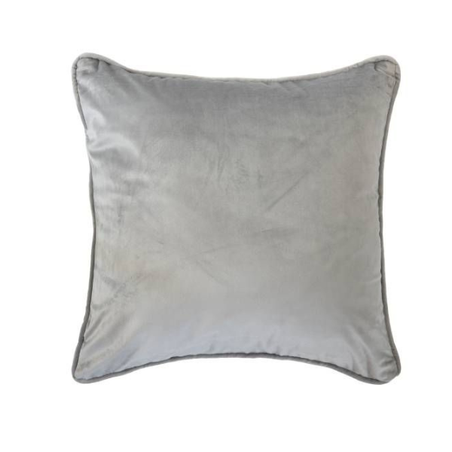 כרית נוי אפור בהיר חלק