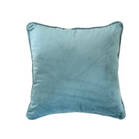 כרית נוי טורקיז חלק