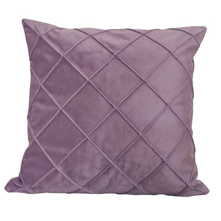 כרית נוי סגול קטיפה