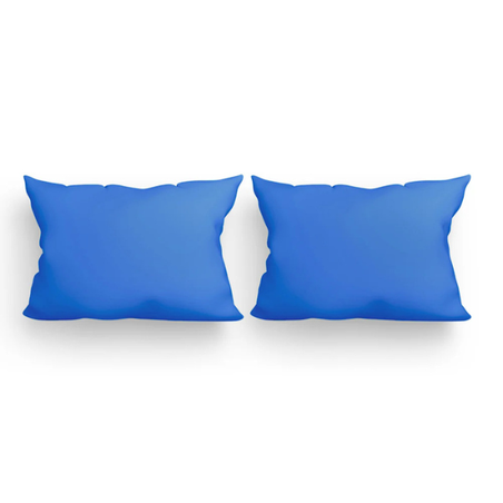 זוג ציפיות 70*50 כחול