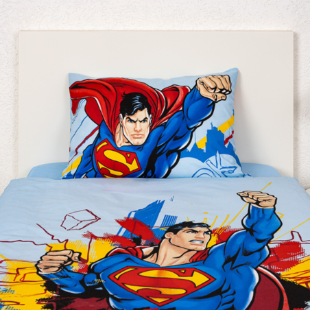 סט מצעים מעבר 100% כותנה- סופרמן