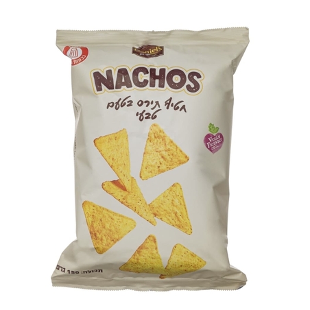 נאצ׳וס משולשים בטעם טבעי (150 גרם)