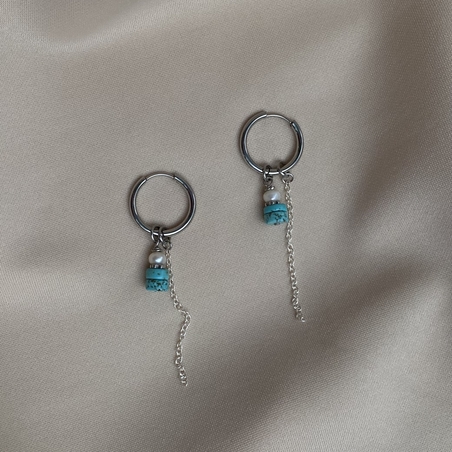 חישוק טורקיז כסף