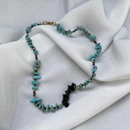 שרשרת טורקיז ואוניקס