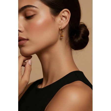 עגילי Sand Drop