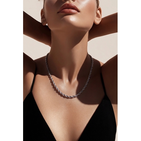 שרשרת כסף לנשים