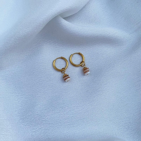 עגילי צדף גולדפילד