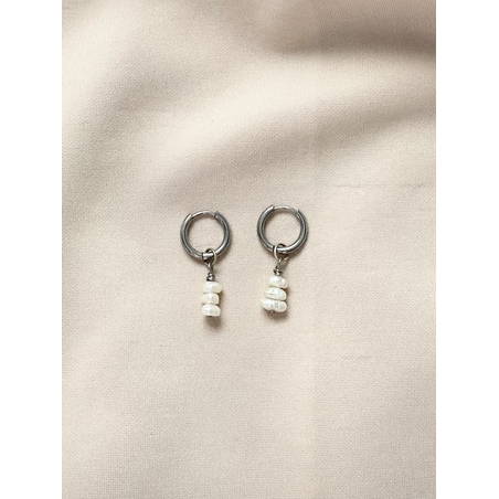 עגילים Mini Pearls