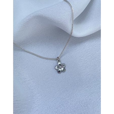 פרח כסף קטן