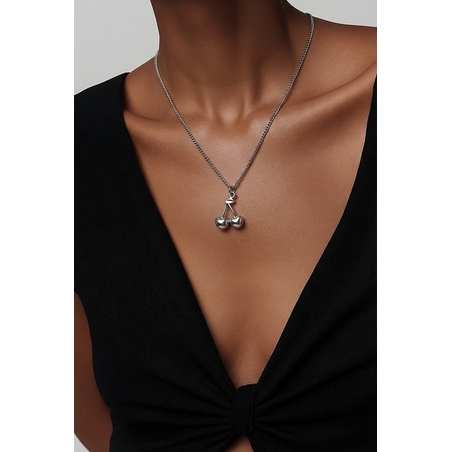 שרשרת תליון דובדבנים