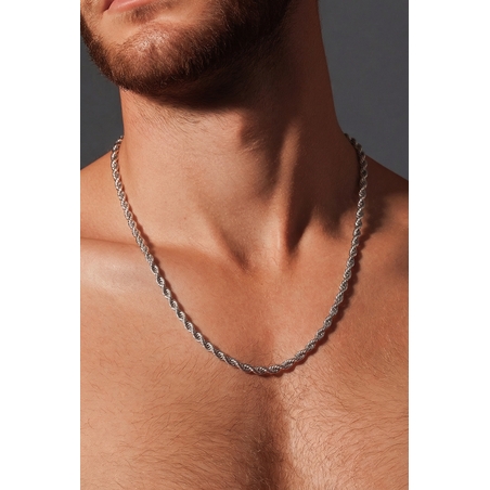 שרשרת כסף לגבר