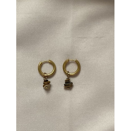 עגילי Sand Drop