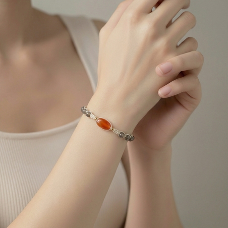 צמיד מקרמה קרנליין