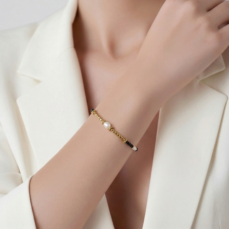 צמיד אוניקס גולדפילד