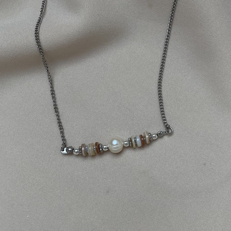 שרשרת צדפים כסף