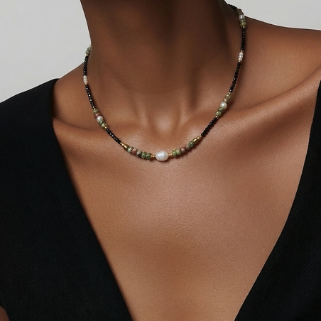 שרשרת Black Forest Pearl